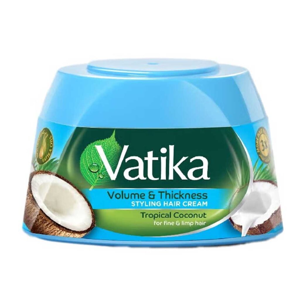 Vatika Volume Thickness Styling Hair Cream Home