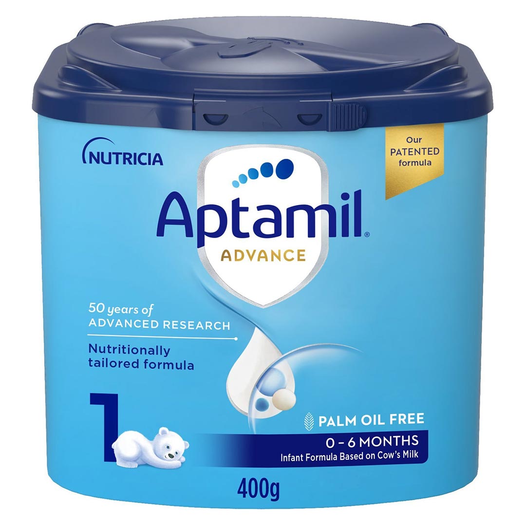Aptamil Advance 1 Infant Formula 0 6 Months 400g Home